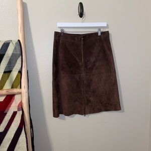 Isaac Mizrahi for Target Suede Skirt